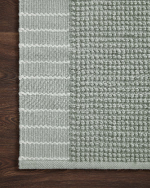 Magnolia Home by Joanna Gaines x Loloi Sadie Rug - Grey-Blue Hand Home