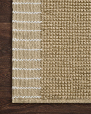 Magnolia Home by Joanna Gaines x Loloi Sadie Rug - Sand-Blue Hand Home