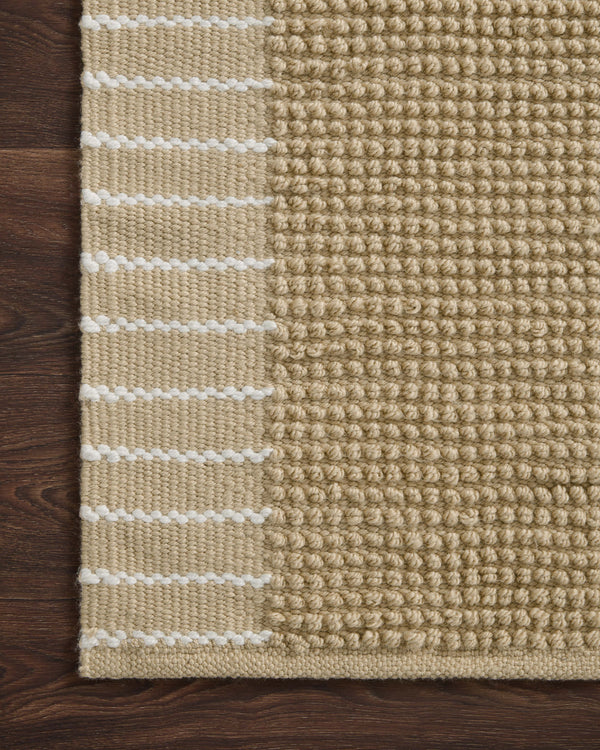 Magnolia Home by Joanna Gaines x Loloi Sadie Rug - Sand-Blue Hand Home