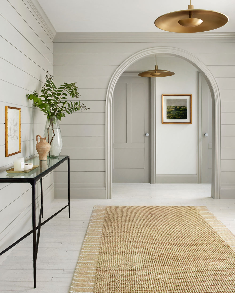 Magnolia Home by Joanna Gaines x Loloi Sadie Rug - Sand-Blue Hand Home