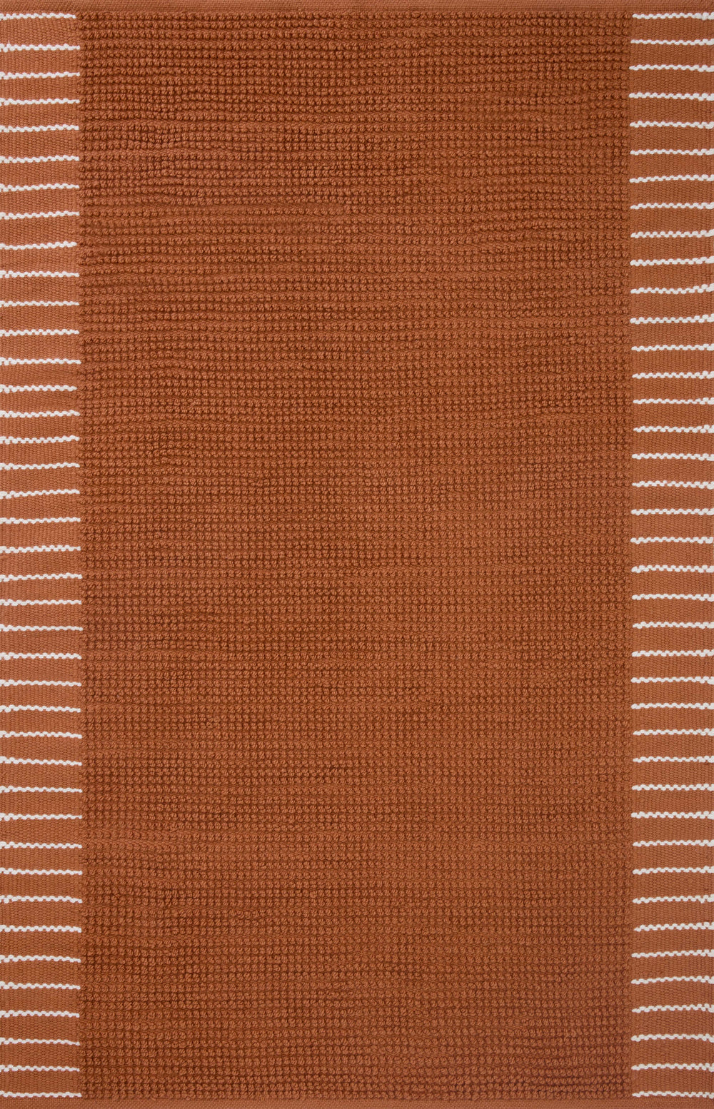 Magnolia Home by Joanna Gaines x Loloi Sadie Rug - Terracotta-Blue Hand Home