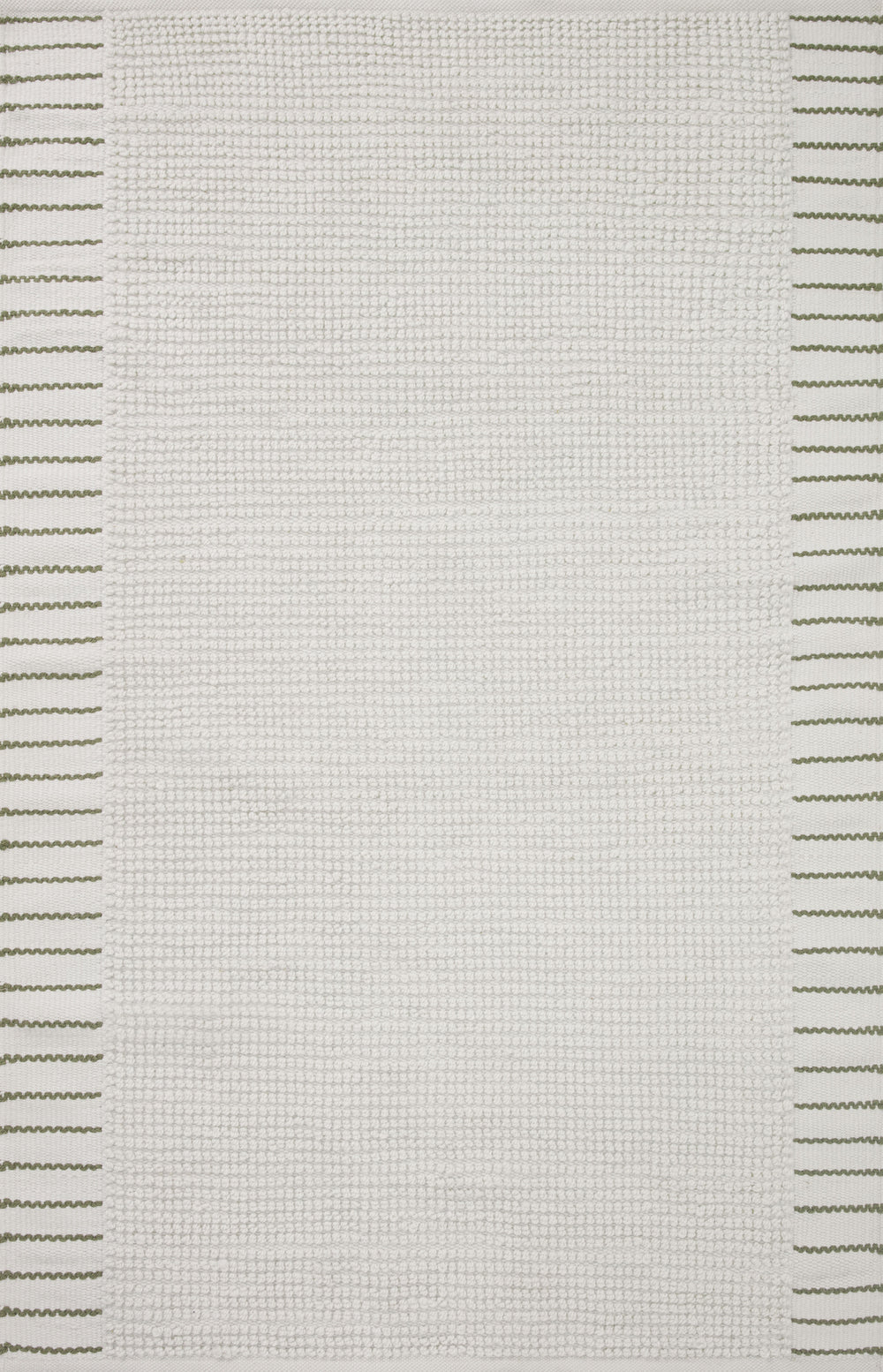 Magnolia Home by Joanna Gaines x Loloi Sadie Rug - White-Blue Hand Home