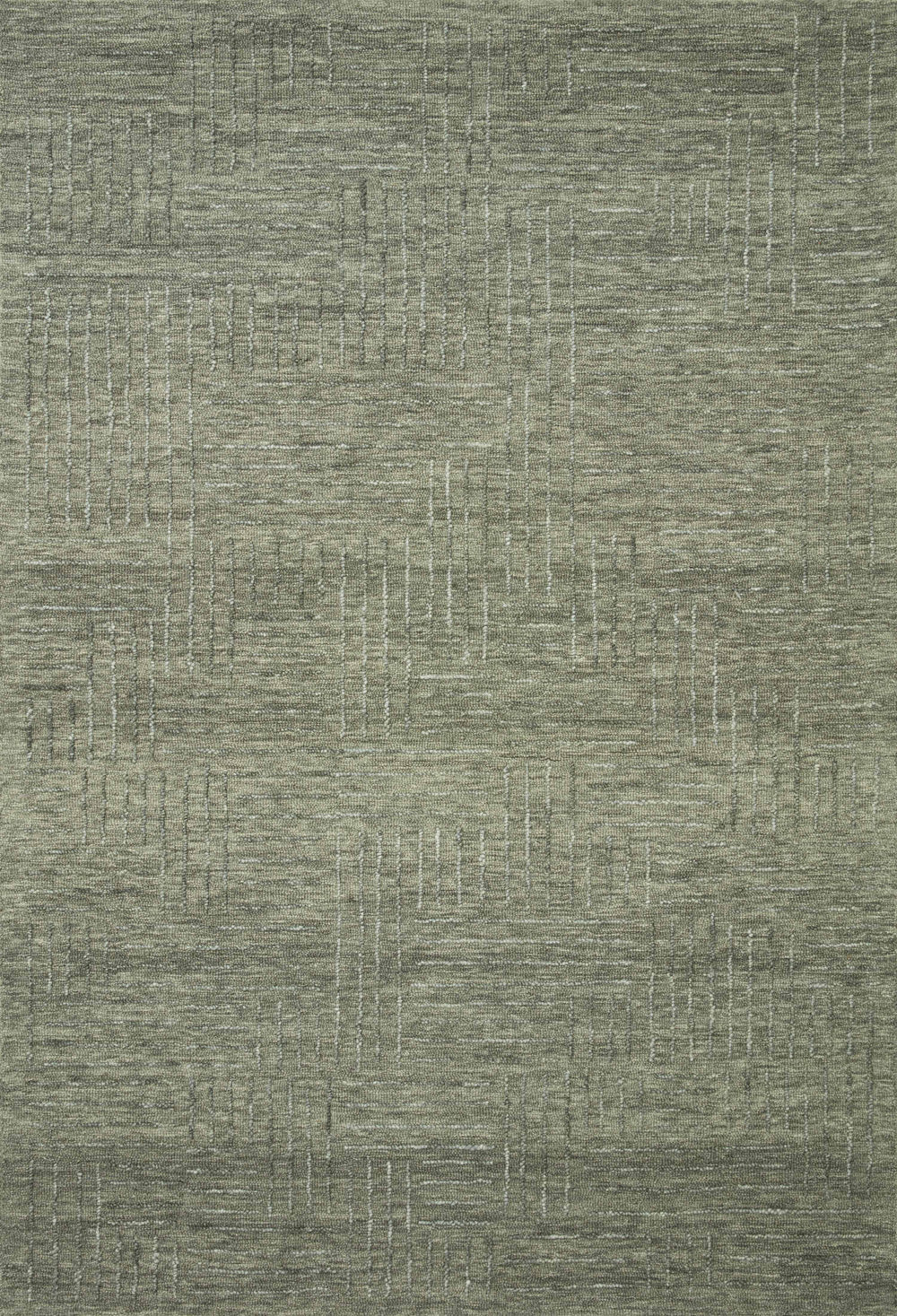 Magnolia Home by Joanna Gaines x Loloi Sarah Rug - Moss-Blue Hand Home