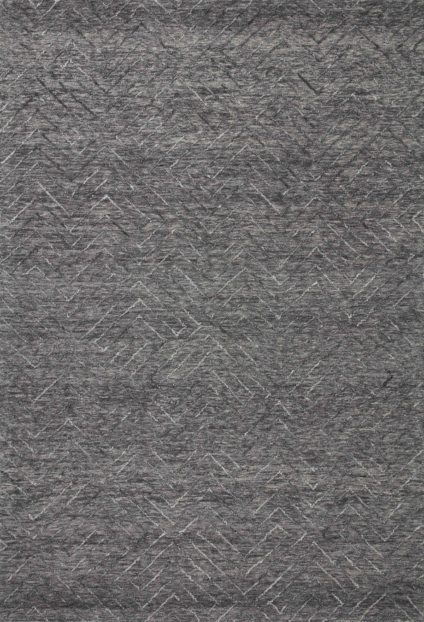 Magnolia Home by Joanna Gaines x Loloi Sarah Rug - Charcoal-Blue Hand Home