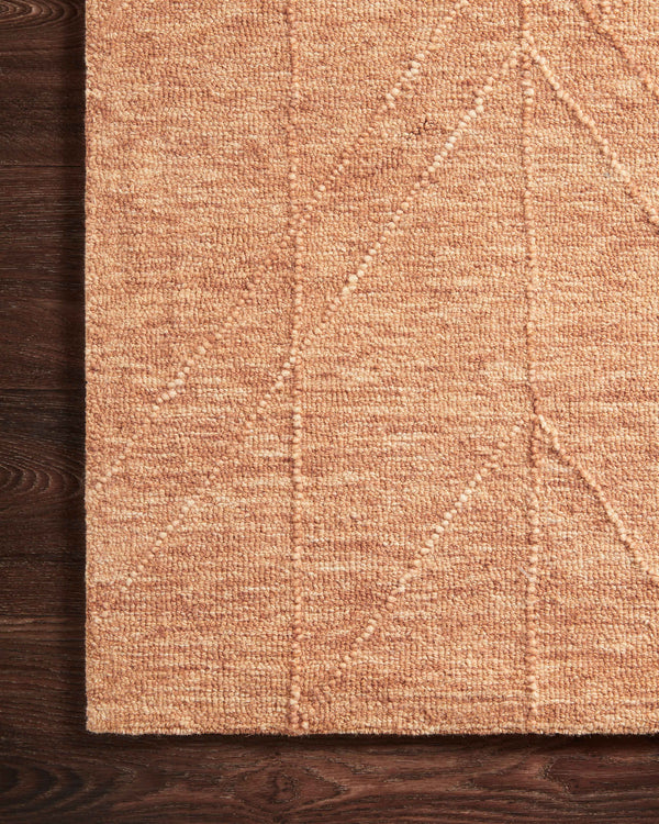 Magnolia Home by Joanna Gaines x Loloi Sarah Rug - Terracotta-Blue Hand Home