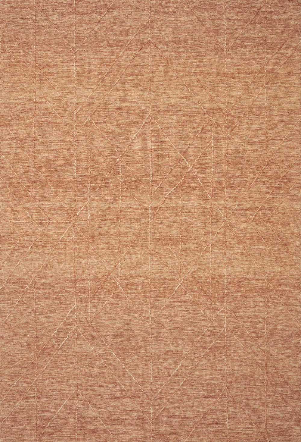 Magnolia Home by Joanna Gaines x Loloi Sarah Rug - Terracotta-Blue Hand Home