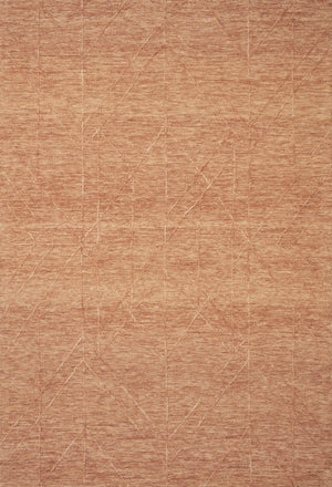 Magnolia Home by Joanna Gaines x Loloi Sarah Rug - Terracotta-Blue Hand Home