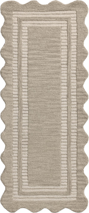 Chris Loves Julia x Loloi Scottie Rugs - Fog / Ivory-Blue Hand Home