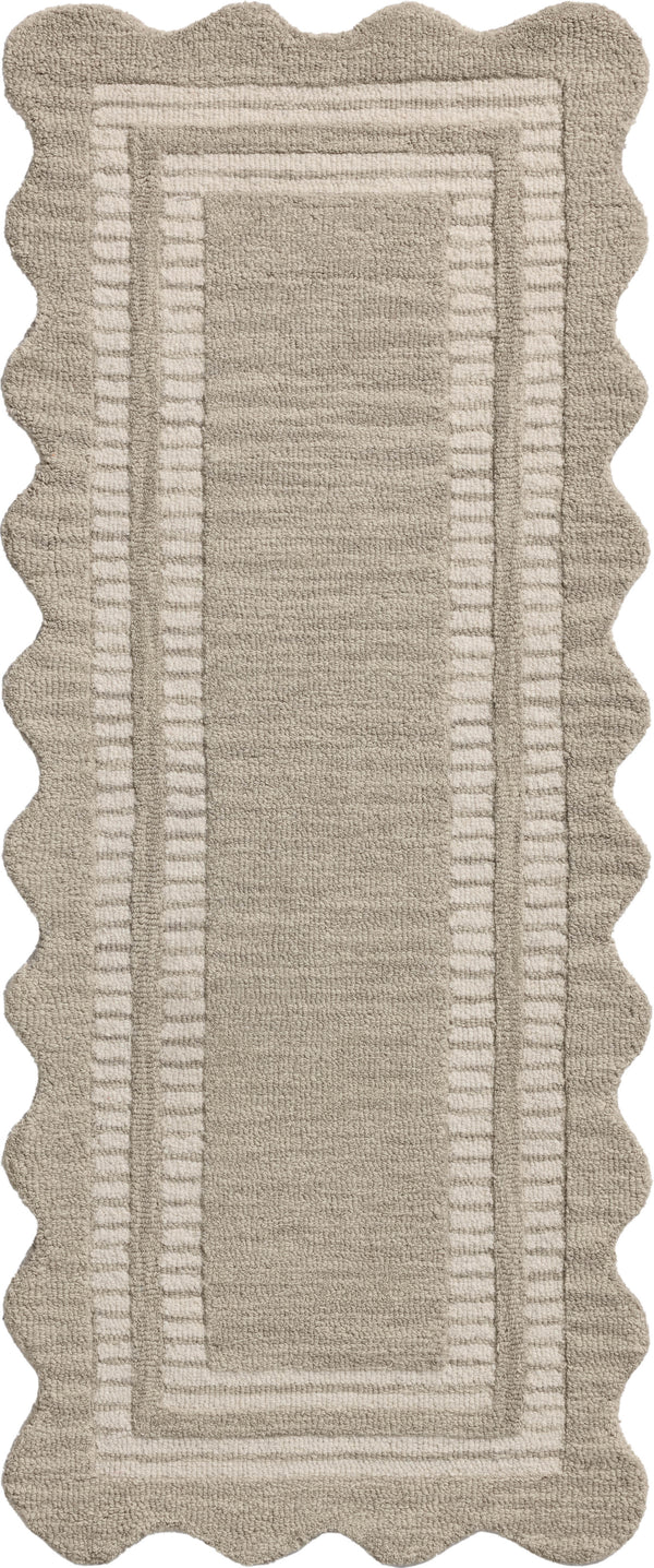 Chris Loves Julia x Loloi Scottie Rugs - Fog / Ivory-Blue Hand Home