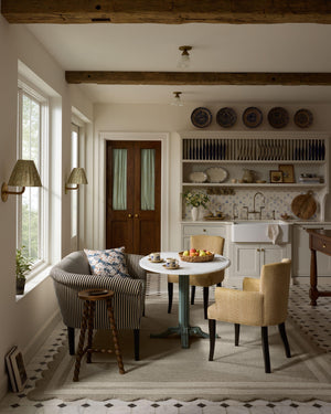 Chris Loves Julia x Loloi Scottie Rugs - Fog / Ivory-Blue Hand Home