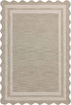Chris Loves Julia x Loloi Scottie Rugs - Fog / Ivory-Blue Hand Home
