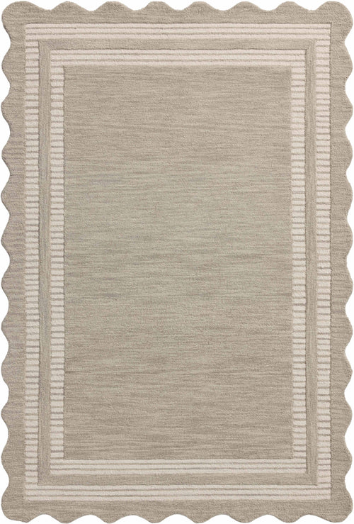 Chris Loves Julia x Loloi Scottie Rugs - Fog / Ivory-Blue Hand Home