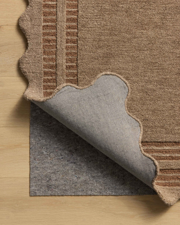 Chris Loves Julia x Loloi Scottie Rugs - Mocha / Clay-Blue Hand Home