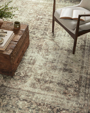 Magnolia Home by Joanna Gaines x Loloi Sinclair Rug - Pebble / Taupe-Blue Hand Home