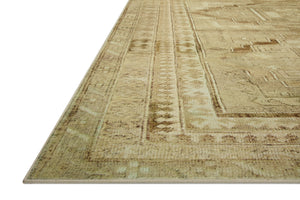 Loloi Sinclair Rug Collection - Khaki / Tobacco - Magnolia Home by Joanna Gaines-Blue Hand Home