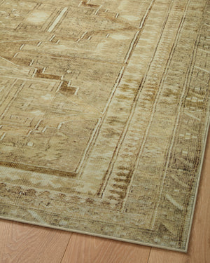 Loloi Sinclair Rug Collection - Khaki / Tobacco - Magnolia Home by Joanna Gaines-Blue Hand Home