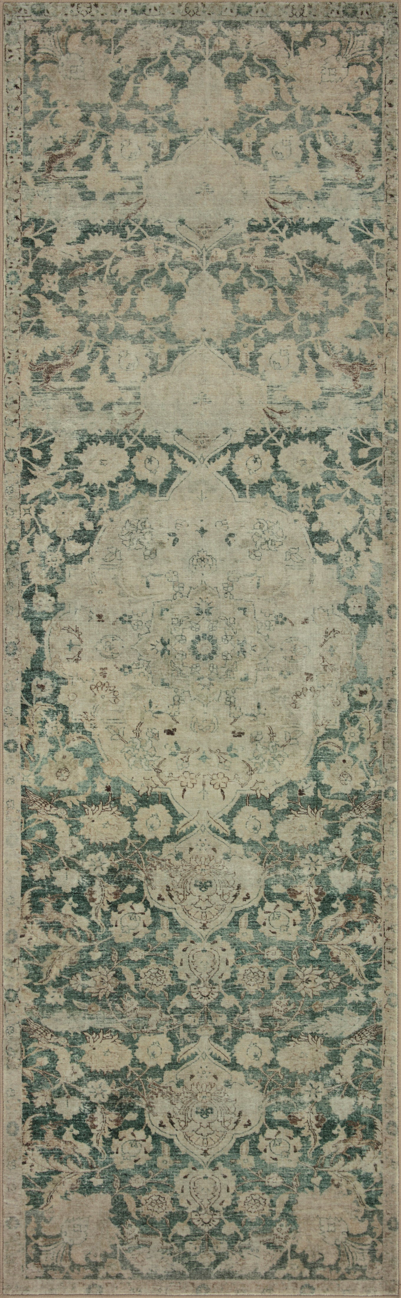 Loloi Sinclair Rug Collection - Jade / Sand - Magnolia Home by Joanna Gaines-Blue Hand Home