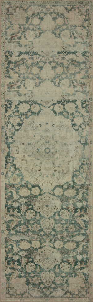 Magnolia Home by Joanna Gaines x Loloi Sinclair Rug - Jade / Sand-Blue Hand Home