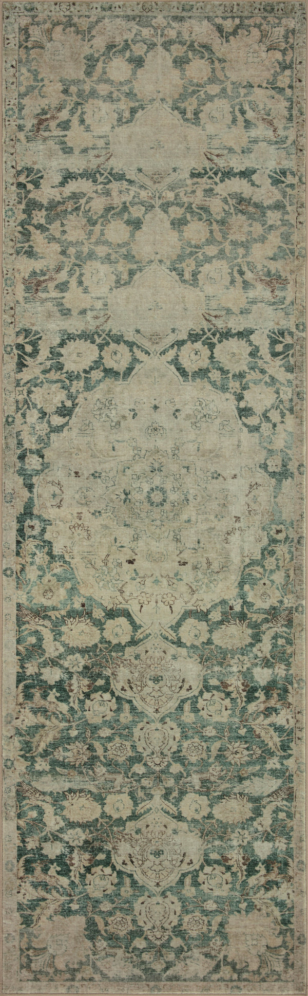 Magnolia Home by Joanna Gaines x Loloi Sinclair Rug - Jade / Sand-Blue Hand Home