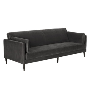 Andalusia Sofa with Velvet-Noir Furniture-Blue Hand Home