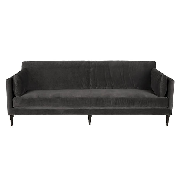 Andalusia Sofa with Velvet-Noir Furniture-Blue Hand Home