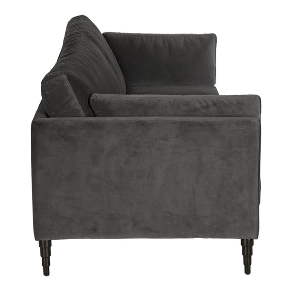 Andalusia Sofa with Velvet-Noir Furniture-Blue Hand Home