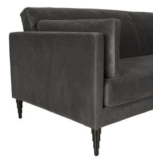 Andalusia Sofa with Velvet-Noir Furniture-Blue Hand Home