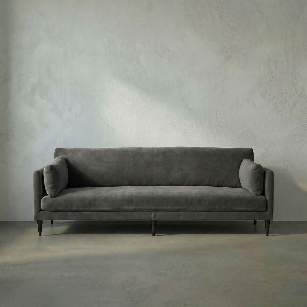 Andalusia Sofa with Velvet-Noir Furniture-Blue Hand Home