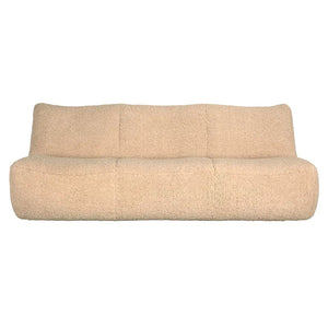 McClain 3 Seater, Camel Fabric-Noir Furniture-Blue Hand Home