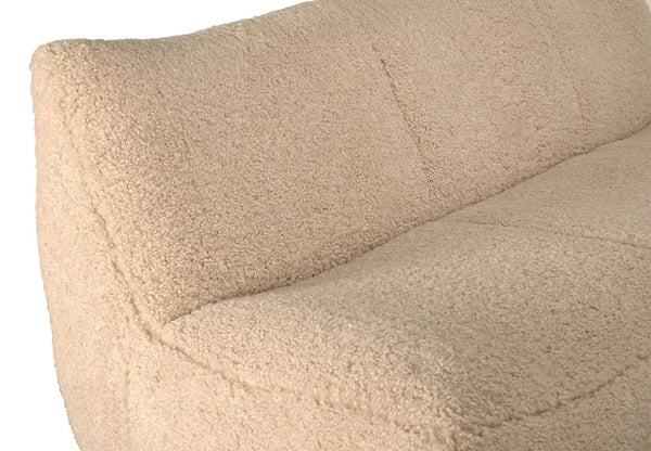 McClain 3 Seater, Camel Fabric-Noir Furniture-Blue Hand Home