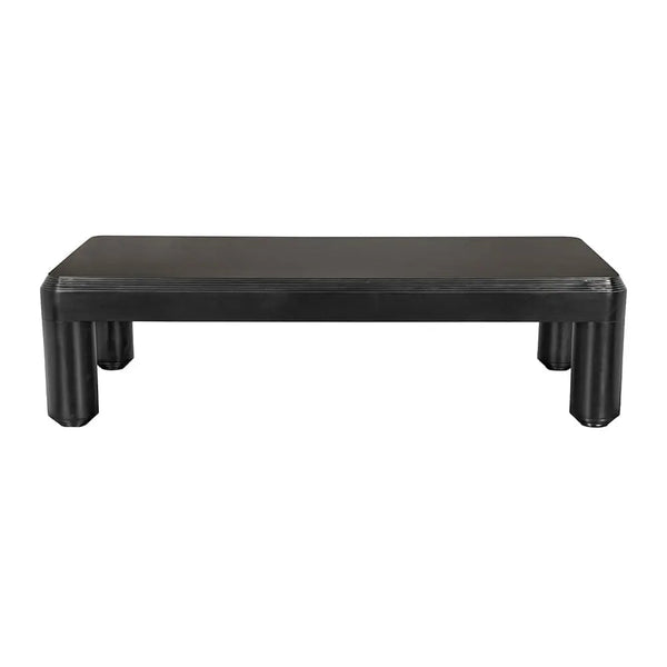 Coffee Table with Round Legs-Noir Furniture-Blue Hand Home