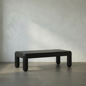 Coffee Table with Round Legs-Noir Furniture-Blue Hand Home
