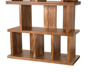 Walnut Bookcase-Noir Furniture-Blue Hand Home