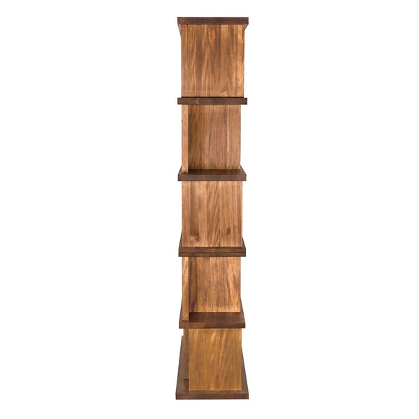 Walnut Bookcase-Noir Furniture-Blue Hand Home