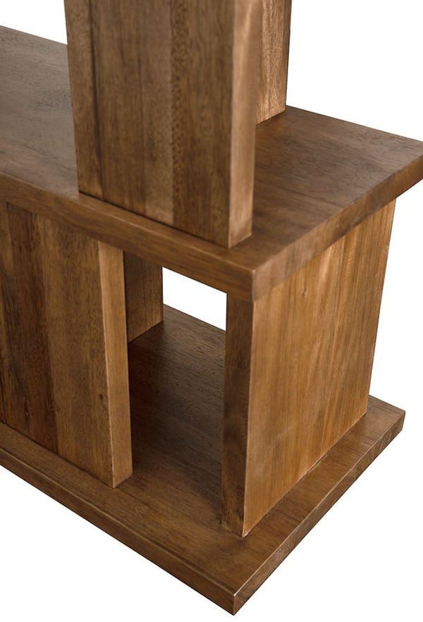 Walnut Bookcase-Noir Furniture-Blue Hand Home
