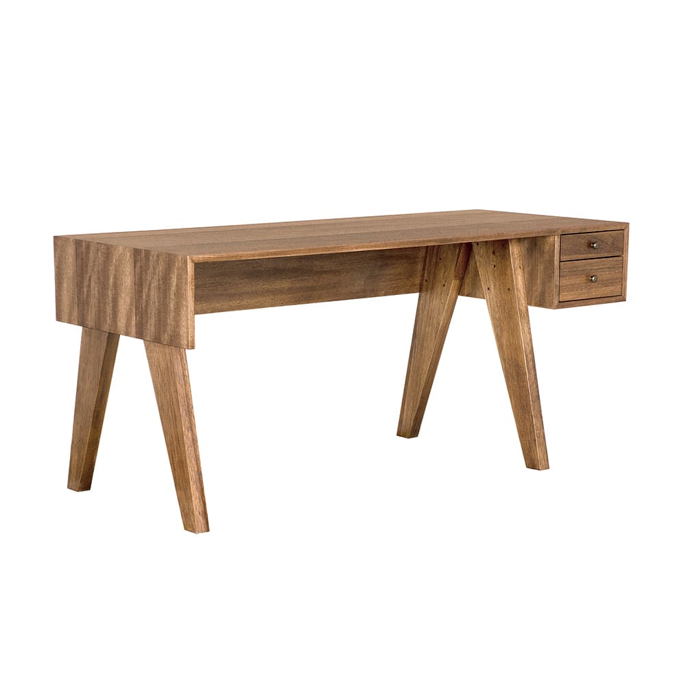 Walnut Desk-Noir Furniture-Blue Hand Home
