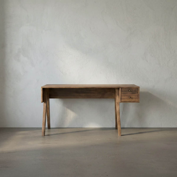 Walnut Desk-Noir Furniture-Blue Hand Home
