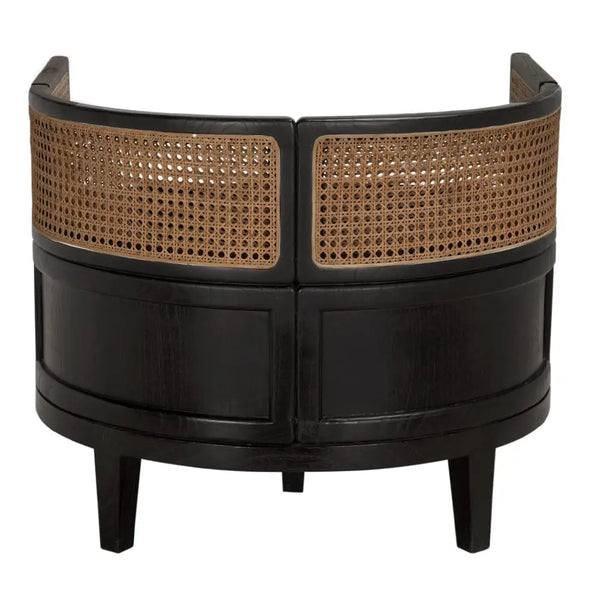 SX Occ Chair Curved-Noir Furniture-Blue Hand Home