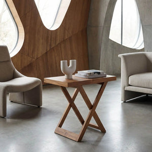 SX Folding Side Table-Noir Furniture-Blue Hand Home
