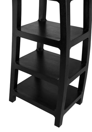 SX Bookcase Twist-Noir Furniture-Blue Hand Home