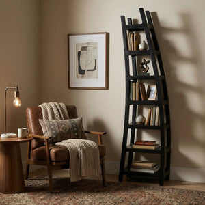SX Bookcase Twist-Noir Furniture-Blue Hand Home