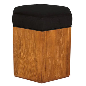 SX Octagon Stool A-Noir Furniture-Blue Hand Home