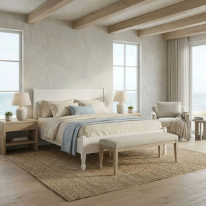 Nice Bed, WH, EK-Noir Furniture-Blue Hand Home