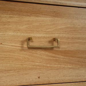 Bramble Sandhurst Larger Console In Fruitwood-Bramble-Blue Hand Home