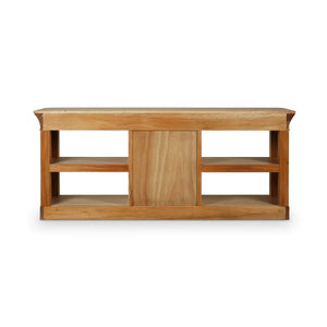 Bramble Sandhurst Larger Console In Fruitwood-Bramble-Blue Hand Home