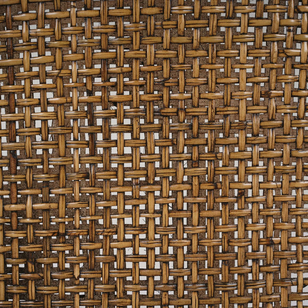 Bramble Savanah Dining Chair In Light Glazed Rattan W/ Arctic White Performance Fabric Cushion-Bramble-Blue Hand Home
