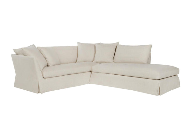 Cisco Home Seda 2pc Sectional-Blue Hand Home