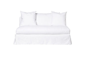 Essentials Cisco Home Seda Armless Love Seat-Blue Hand Home