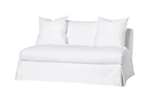 Essentials Cisco Brothers Seda Armless Love Seat - Essentials Collection-Blue Hand Home