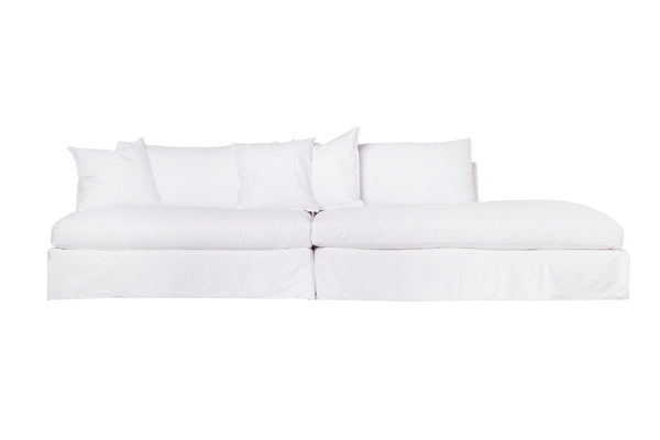 Cisco Home Seda 2pc Sectional-Blue Hand Home